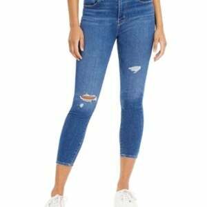 Levi's 720 Cropped Super-Skinny Jeans